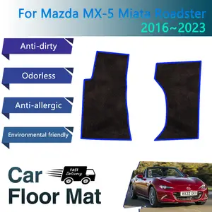 Maßgeschneiderte Automatten Auto Fußmatten Für Mazda Für MX-5 Für Miata Für  Eunos Für Roadster NA 1989~1997 2 Sitz Leder Katze Matten Teppiche Auto  Zubehör Autoteppich (Farbe : LHD Beige) : : Auto & Motorrad