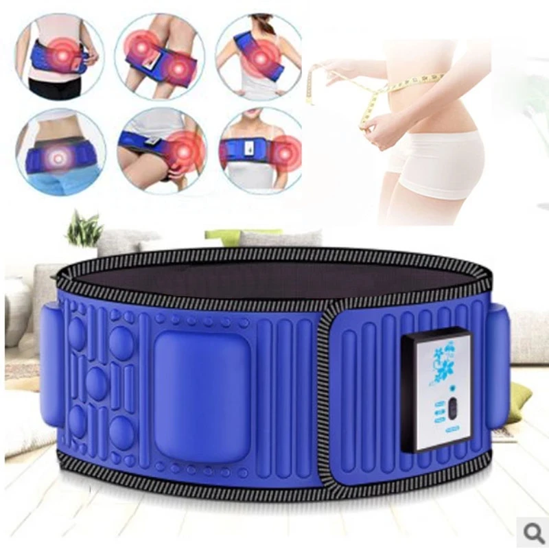 Electric Abdominal Stimulator Body Vibrating Slimming Belt Belly Muscle Waist Trainer Massager X5 Times Weight Loss Fat Burning muscle stimulator abdominal muscle stimulator