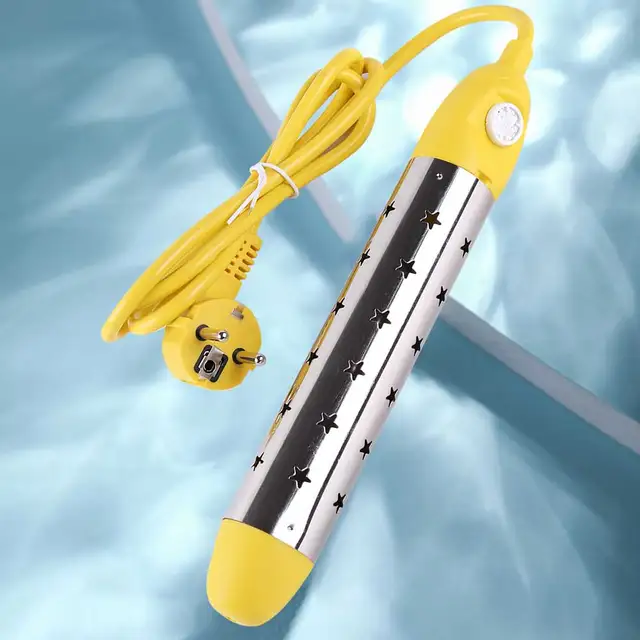 เครื่องทําความร้อนน้ําสระว่ายน้ําหม้อต้มความร้อน 2000/2500W ว่ายน้ําอ่างอาบน้ํา Immersion ร้อนพลังงานแสงอาทิตย์อัจฉริยะอัตโนมัติ Fast Power Off แบบพกพา 1