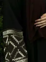 Abaya-Kimono brodé de luxe pour femmes, caftan musulman Islam, robes modestes, Abayas pour femmes, Kebaya, Eid, Dubaï, 2024 6