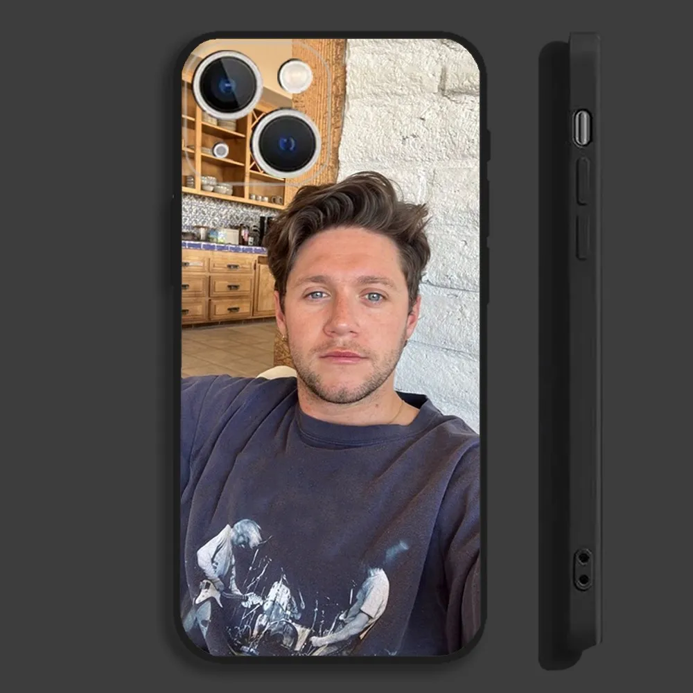 Singer N-Niall Horan Phone Case For iPhone  16,15,14,13,12,11,Pro,Max,Plus,Mini,X,XS,XR,8,7,6,S,SE Soft Black Case -  AliExpress 202192403, image size:1000x1000