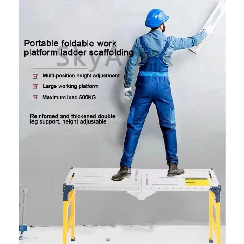 Heavy-duty Folding Scaffolding Painter's Ladder - Image 3