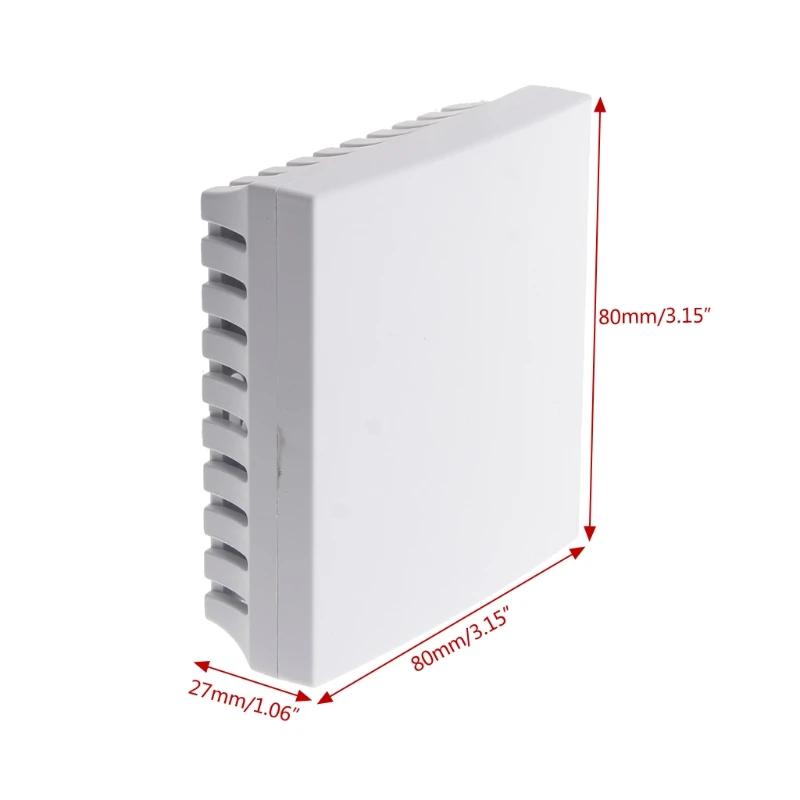 Smoke Enclosure Plastic Junction Box Electronic Project Instrument for Ca