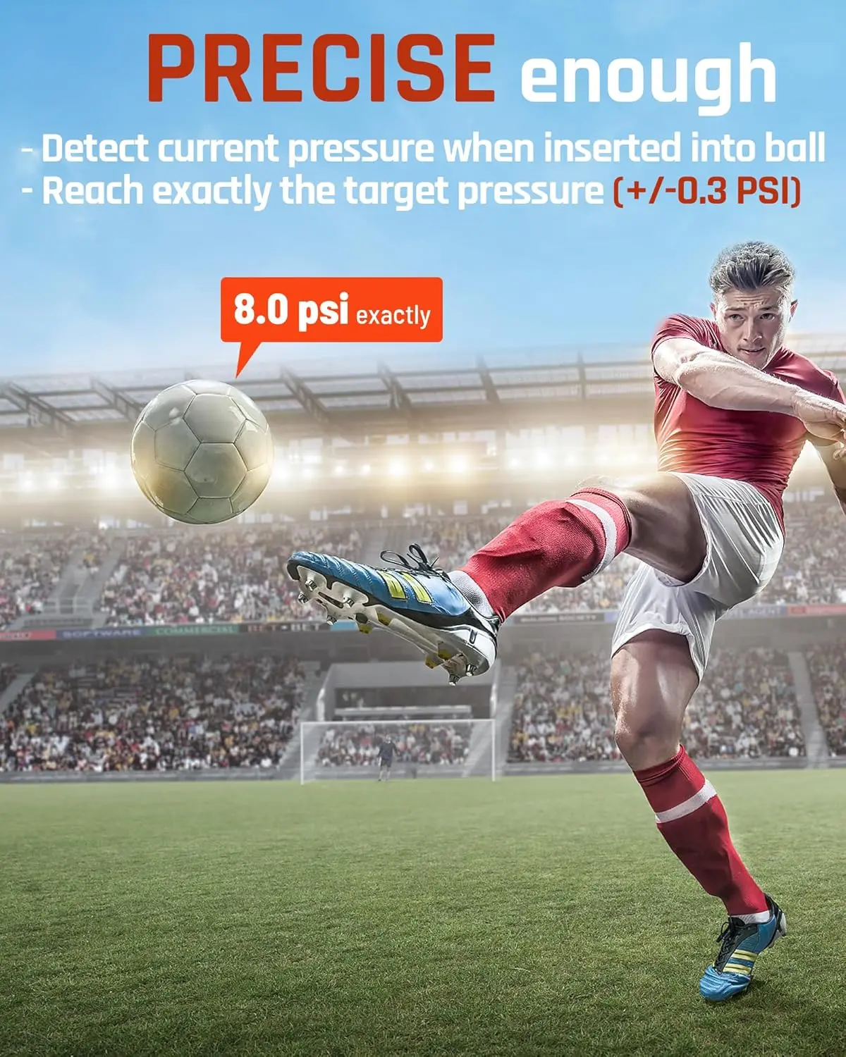 P300 Plus Ball Pump Electric Basketball Pump Inflation and Deflation with 3200 mAh Rechargeable Battery Air Pump for Sport