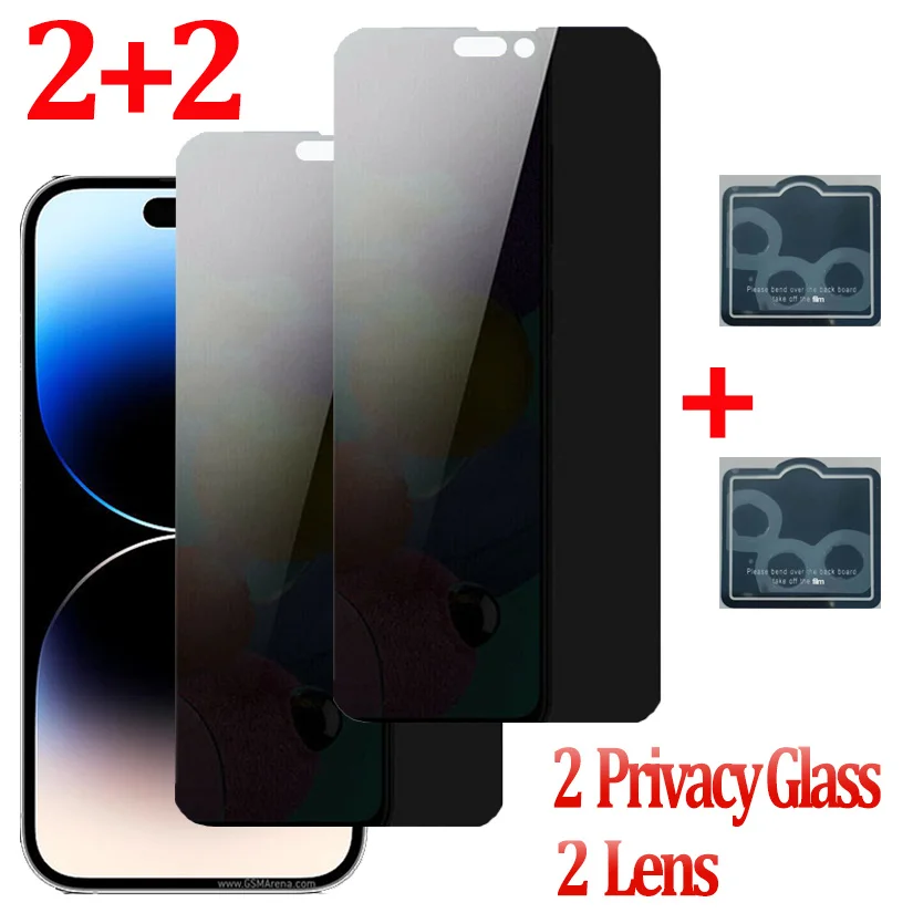 Privacy Vetro Temperato Per Iphone 14 Pro Max Accessori Smartphone Glass Iphone 14 Promax 9H Protezione Antiriflesso Rigida Schermo I Phone 14 Plus Ap