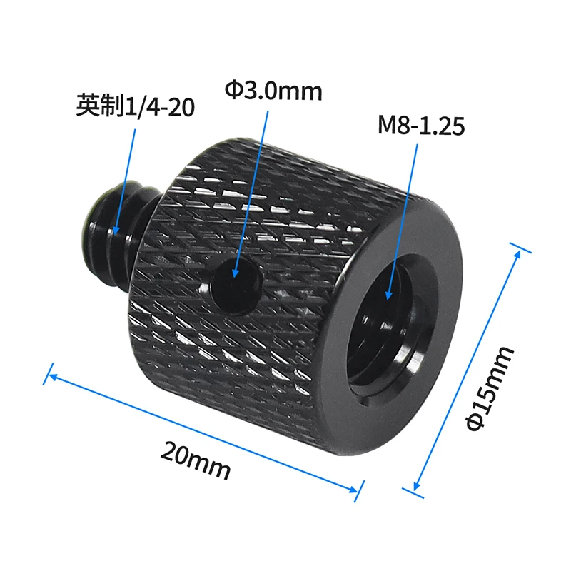 Durable Multi-Size Camera Screw Adapter