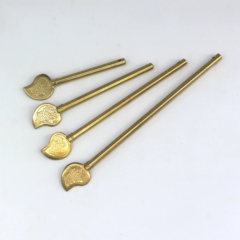 1x Brass Furniture Drawer Cabinet Door Latch Lock