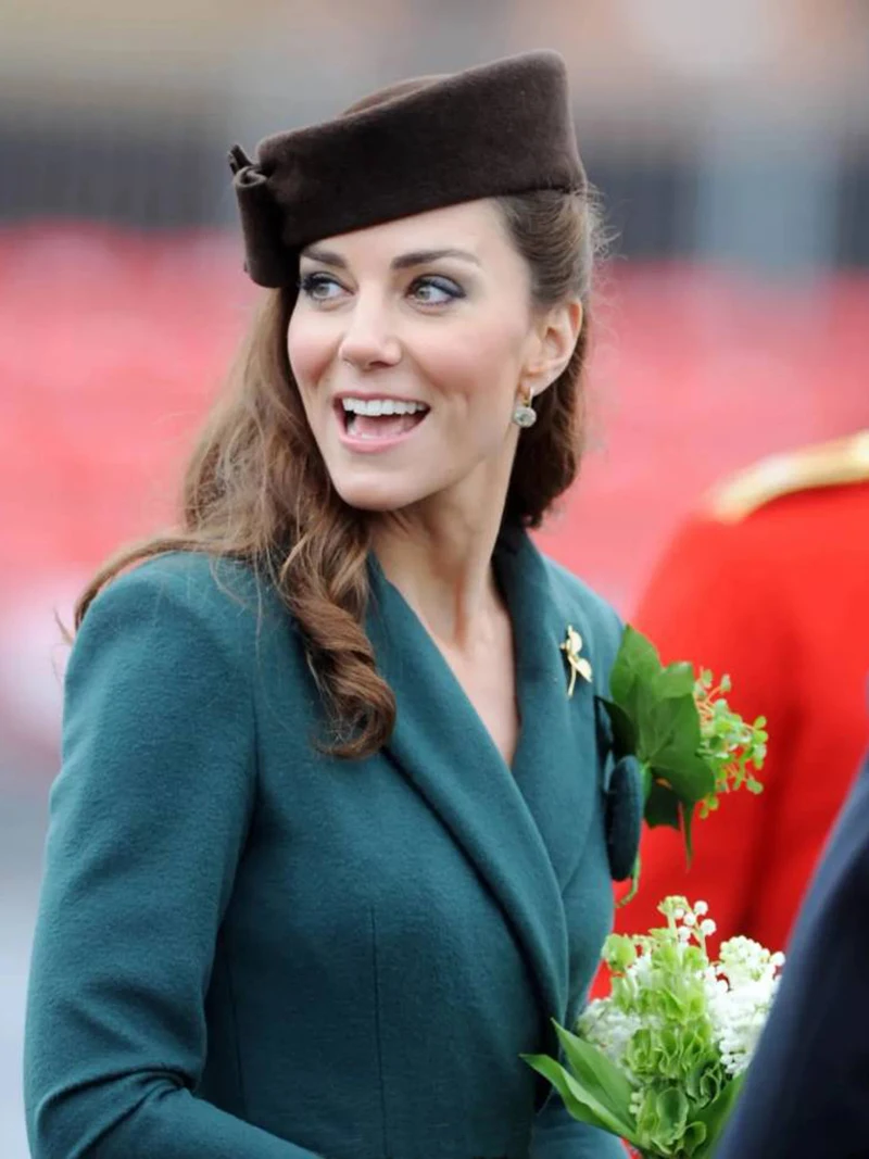 Letizia Ortiz Rocasolano Queen Wool Coat V-Neck Covered Button Coats - AliExpress