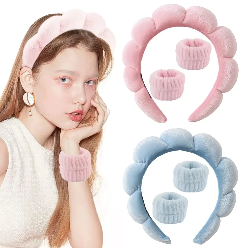 Luxurious 3-in-1 Plush Hair & Makeup Accessory Set