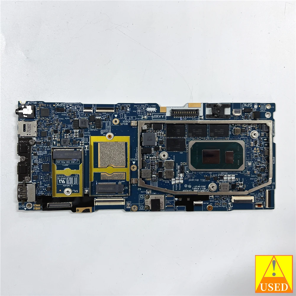 

USED Laptop Motherboard CN-0CP3KM LA-K161P For DELL 9420 with SRK1F i7-1185G7 Tested 100% work