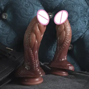 Convenient  Functional Anal Plug Sex Toy Liquid Silicone Butt Plug Unique Alien Shape   for Women 3