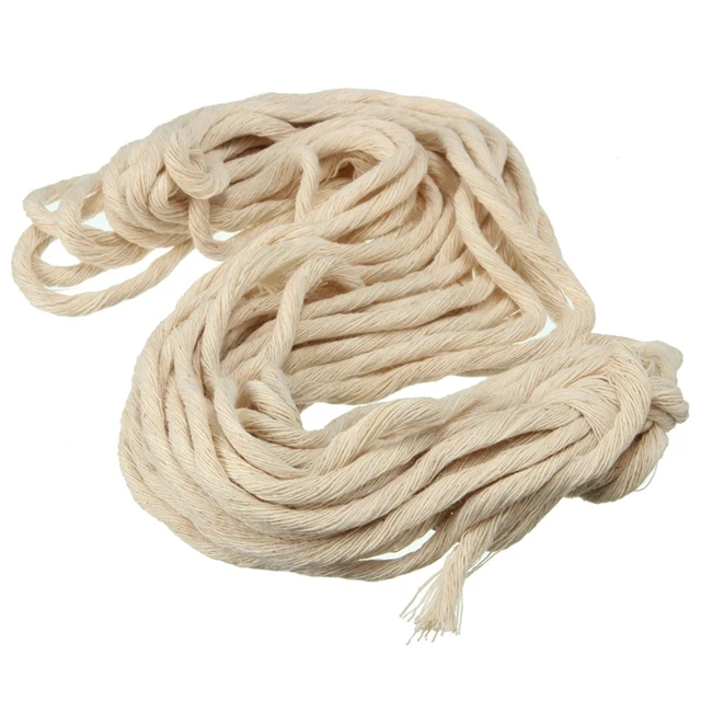 3/5M Long Burner Alcohol Wick Rope Cotton Wick Round Cotton Kerosene Oil  Lamp Wicks 2/3/4/5/6/8MM