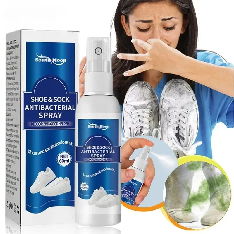 Shoe Odor Removal Spray Shoe Socks Odor Removal Spray Foot Odor Shoes Stink Remover Footwear Deodorant Antibacterial Antiperspirant Freshener Feet Care