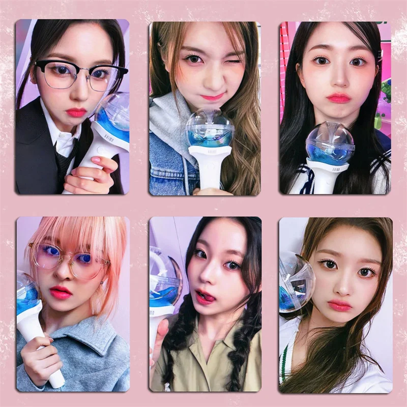 

6pcs/set NMIXX Girl Group Support Light Album NSWER LOMO Card Fan Gift Collector Card Beautiful Postcard DICE Photo Card KPOP