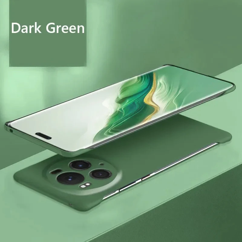Frameless Slim Matte Hard Luxury ShockProof Case