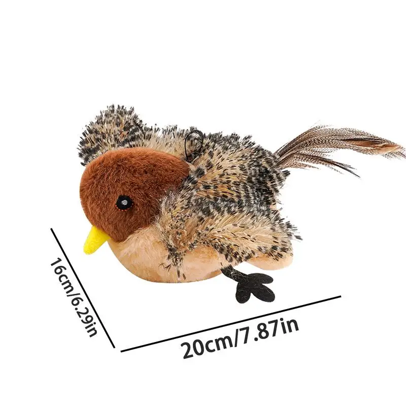 Interactive Rechargeable Flappy Bird Cat Toy