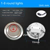 2Pcs 70mm Range Hood Light LED Bulb 12V DC 1.5W Kitchen Cooker Light Lamp Cabinet Closet Cupboard Light Energy Saving 6