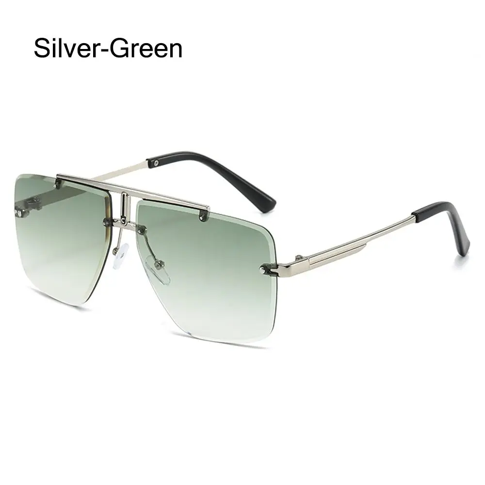 Retro Punk Square Frame Sunglasses - Anti-UV Beach Shades