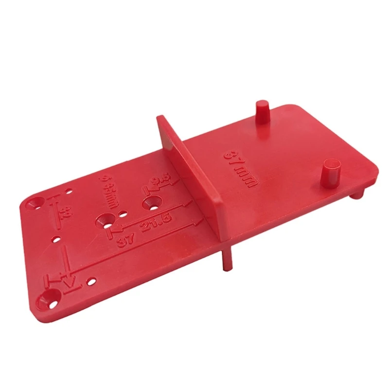 

Hinge Drilling Jig Drill Bits Woodworking Door Hole Opener Cabinet Accessories Dropship