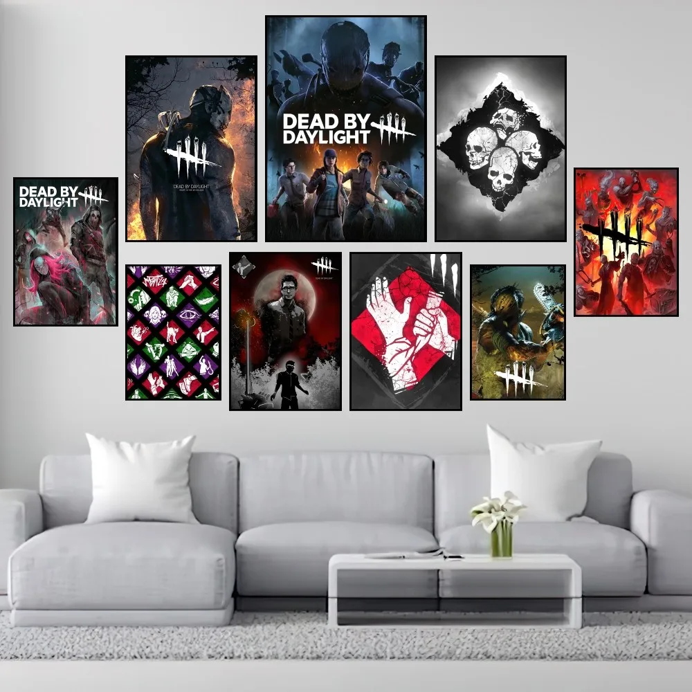 Gioco Orribile D-Dead B-By D-Daylight Poster Stampe Pittura Murale Camera Da Letto Soggiorno Decorazione Ufficio Piccolo