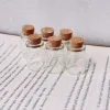 50/105/210 Pcs 5ml Small Glass Jars with Cork Mini Decorative Bottles for Home Decor Wishing Bottles Craft Storage DIY Container 4