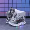 Girl Shoes Fashion Led Light Up Children'S Shoes Unisex Cool Sneakers Soft And Lightweight Flat Shoes For Children Dressed Decor 2