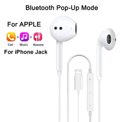 Premium In - Ear Wired & Bluetooth Earphones with Lightning and 3.5mm Connectivity (For iPhone 7 - 14)