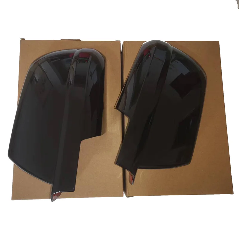

Bright Black! ABS Chrome cover All inclusive door mirror covers Car decoration cover For 2007-2018 Toyota Tundra Crew Max 08-15