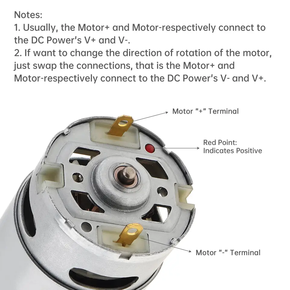RS550 DC Motor 10.8V/12V/16.8V/18V/21V Micro Electric Screwdriver Motors with 9/11/12/13/14/15 Teeth High Torque Gear Box Motor image 3