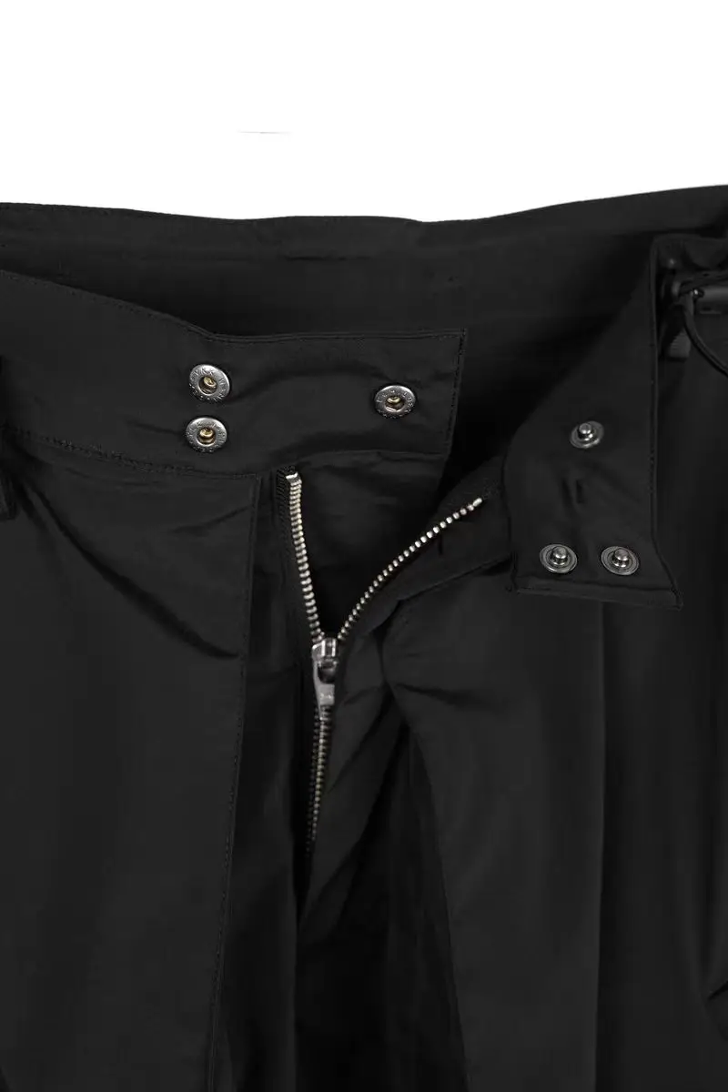 Corrosion equipment 24aw P31-BK Wide leg pants layering effect design multipocket dwr coating material ykk zippers techwear