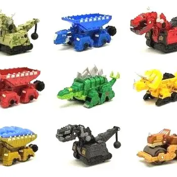 Dinotrux-이동식 공룡 트럭 장난감 자동차, 미니 모델, 어린이 선물, 공룡 모델, 미니 어린이 장난감