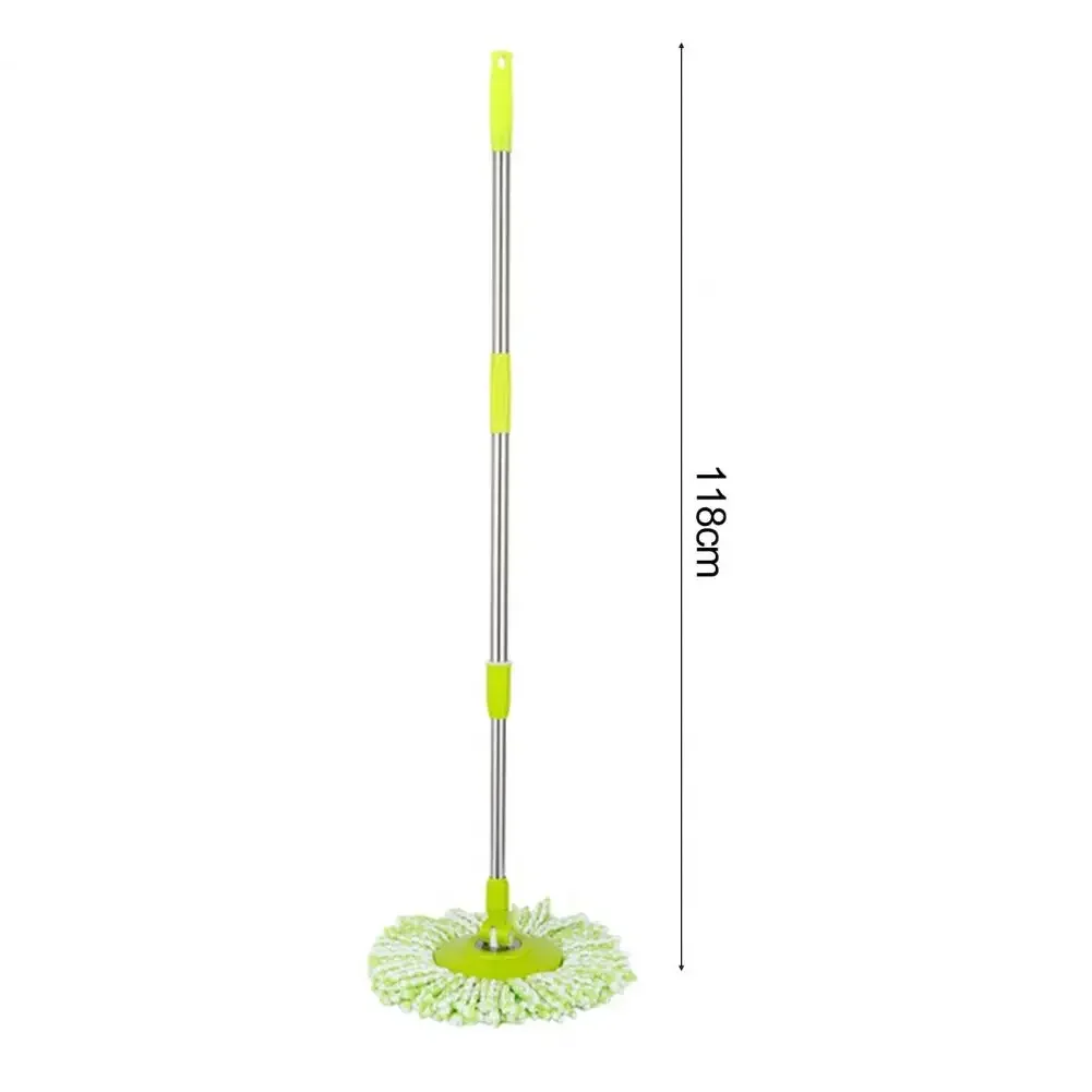 Handheld Mop 1 Set Mop Rod Hangable Built-in Spiral Shaft Easy to Install Spin Mop Pole Handle Replacement Accessories Daily Use