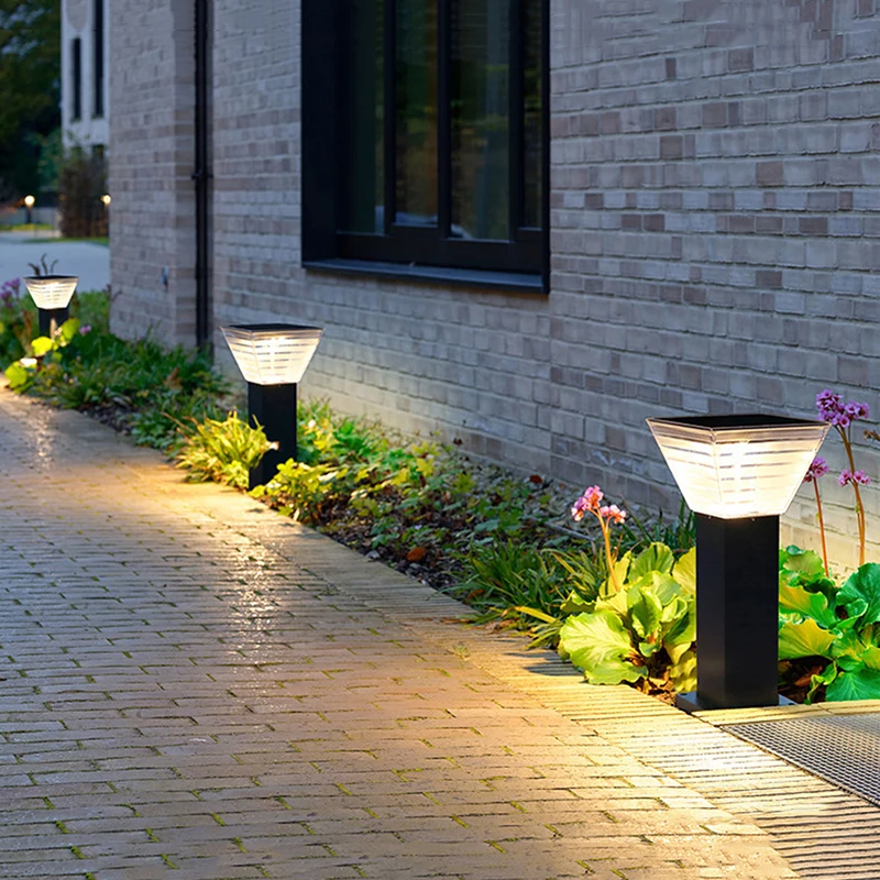 Chinese Modern Creative Landscape Solar Led Street Lamp Outdoor Courtyard Aluminum Waterproof Garden Park Lawn Lights 2