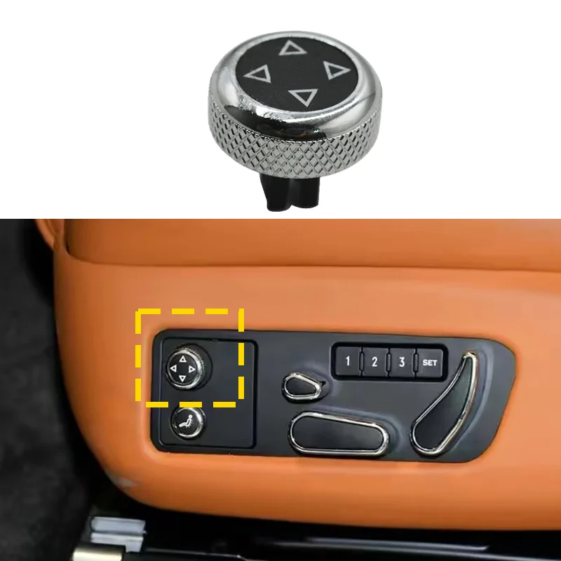Memory massage seat switch button knob adjustment cover is suitable for