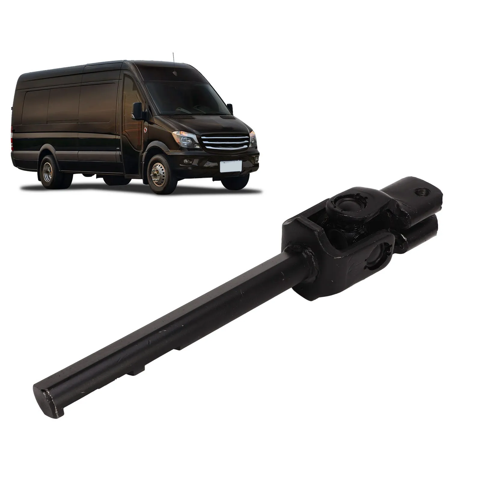 Power Steering Column Shaft Joint 4601909 Strong Structure Replacement for Sprinter 2‑T 3‑T 4‑T power steering column shaft