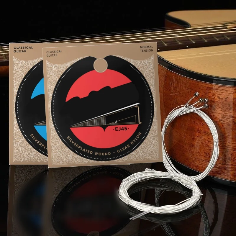 Popular Classic Nylon guitar strings J27N Student Entry Level Guitar Parts Character Rope J45 J46 Acoustic Guitar Rope J10 J13 3 Sets