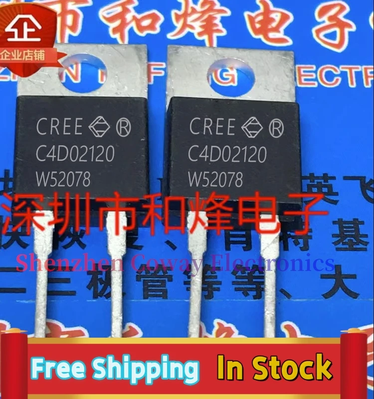 

10 шт.-30 шт. C4D02120A C4D02120 1200 в 2 А до-220 Быстрая доставка
