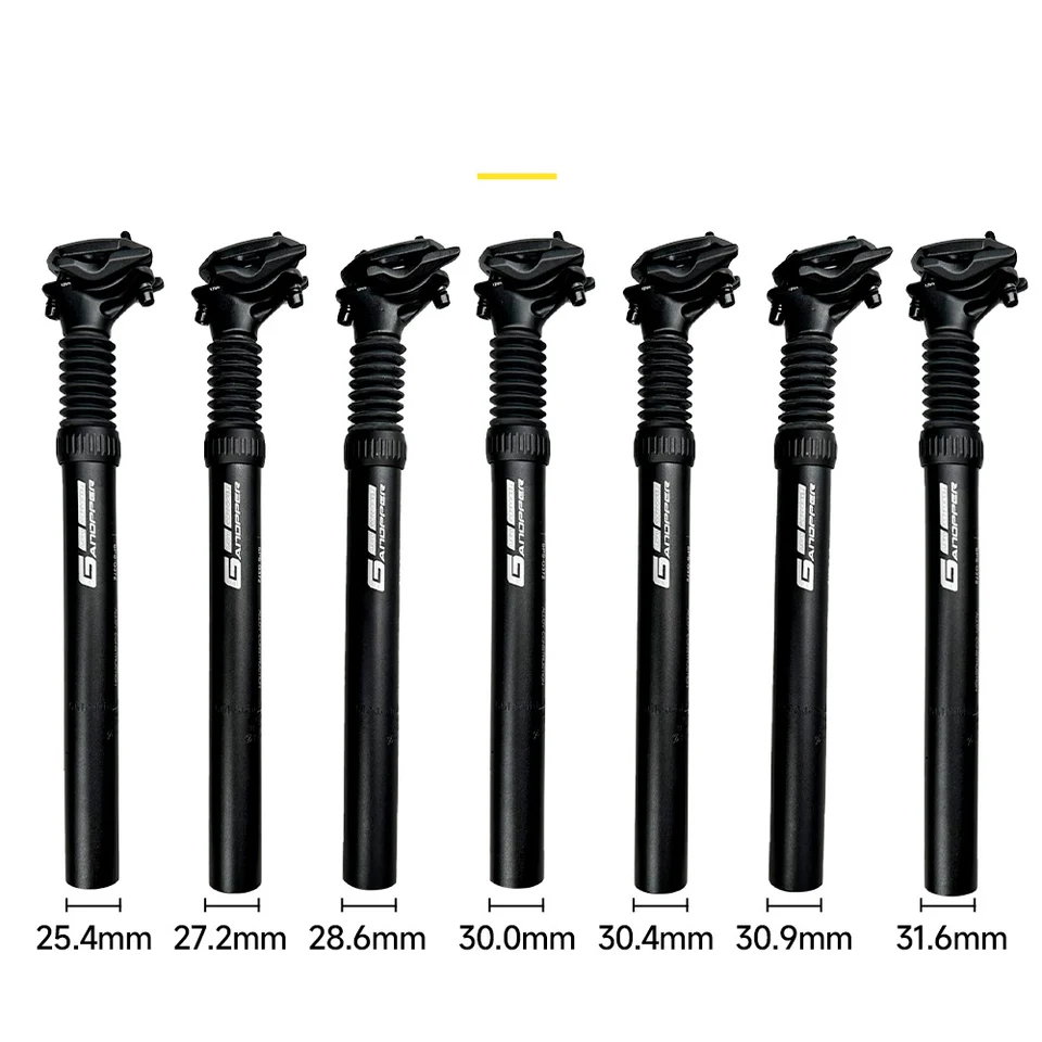 Tige de selle de suspension pour vélo 27,2/28,6/30,0/30,4/30,9/31,6/33,9 x 350 mm - SP 12 NCX Amortisseur de siège de suspension pour vélo électrique de ville avec housse de protection (taille : 30,4