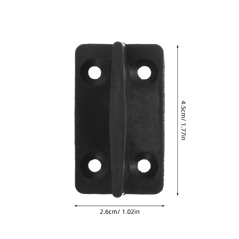 Stainless steel barn door bottom guide floor bearing retainer sliding door rail guides antisway roller for closet barn 8Pcs