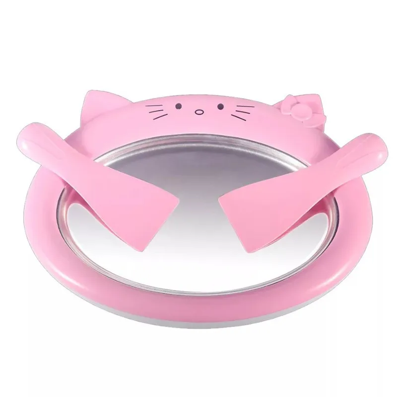 

Household Yogurt Stir-fry Ice Plate Stir-fry Ice Machine Children's Mini Yogurt Machine Small Ice Cream Machine