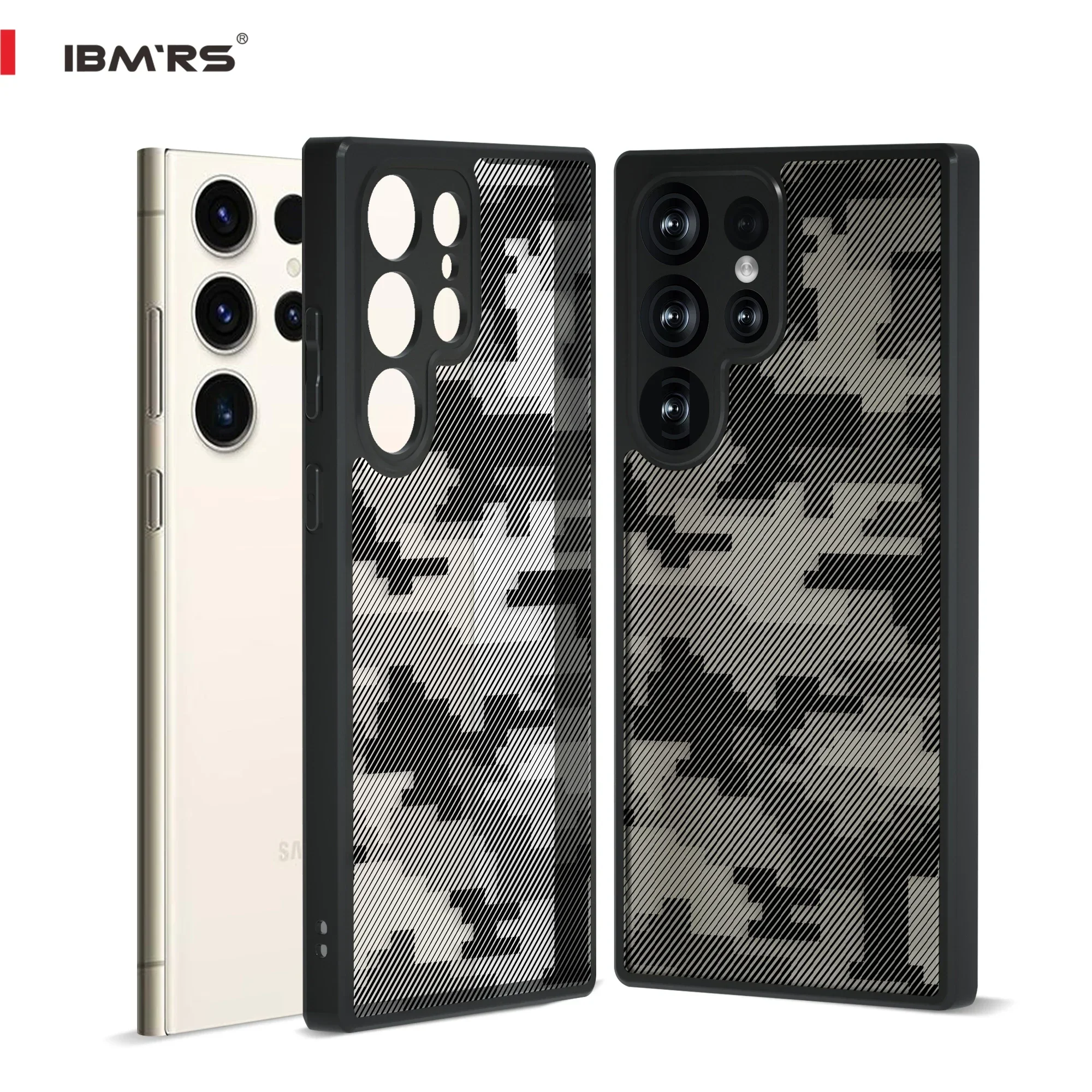 Camo Military Grade Shockproof Anti-Scratch Slim Fit Phone Case with Raised Edge