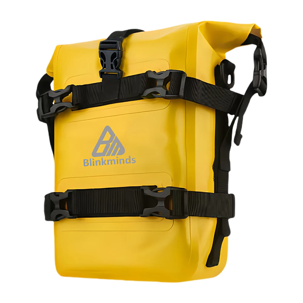 תיק אחסון טראנק אחורי לאופנוע עם רצועת כתף, עמיד למים, 8 ליטר, תיק תאונות למסגרת, אביזרים למוטור