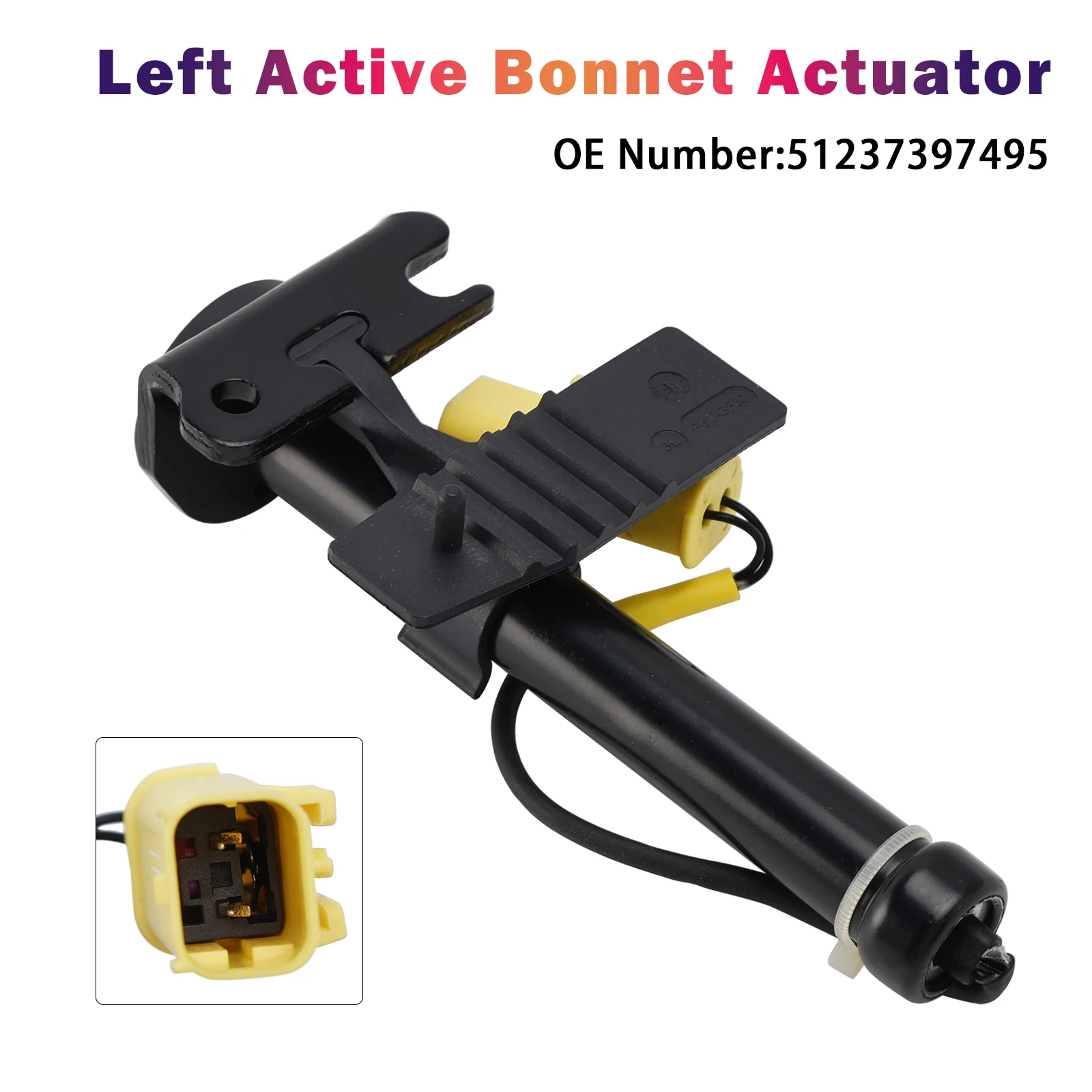 Artudatech 왼쪽 액티브 보닛 액추에이터 51237397495 BMW X3 G01 X4 G02 2017 2018 2019 2020