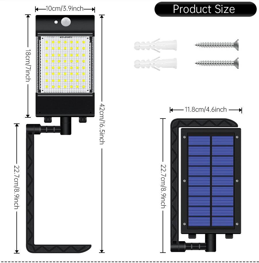 brightest outdoor solar lights Solar Flood Light Outdoor 360 Degree Swiveling Solar Security Lamp Waterproof Solar Motion Sensor Lamp Ecofriendly Energy Saving solar led lights outdoor