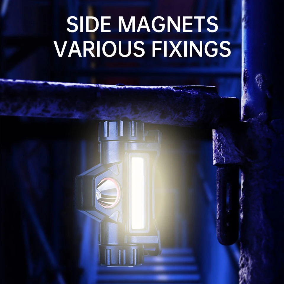 2 Supporti Per Luce Da Casco Gatuida - Per Saldatura, Motosega, Elmetti, Nero - Foto 6