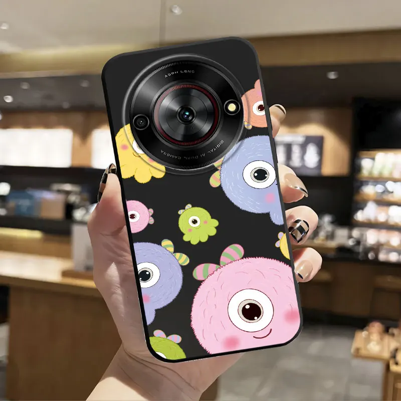 Fashion Cartoon Soft Silicone Bumper Shockproof Phone Case