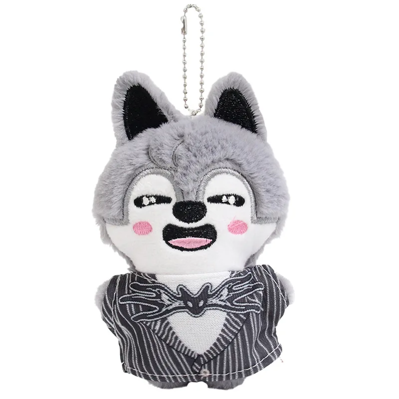 New Stray Kids Plush Keychain SKZOO Plush Doll Halloween Fang Can