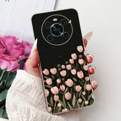 Fashion Love Heart Soft Silicone Phone Case Cover for Honor X40 GT (TPU-855)
