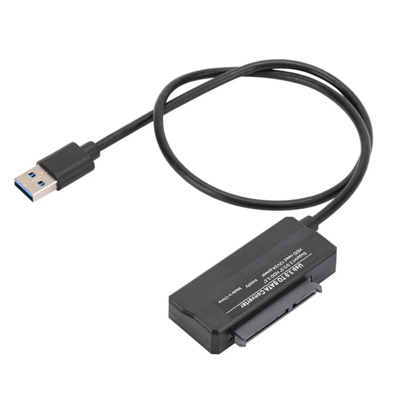 

Переходник с SATA на USB 3,0, кабель Type C на SATA, 5 Гбит/с, Высокоскоростная передача данных для жесткого диска 2,5 дюйма, адаптер SATA