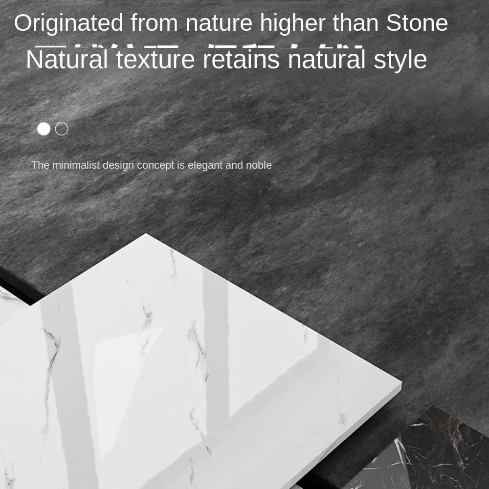 Description Picture 4 of item10x30cmx60cm Marble Tiles Sticker Waterproof PVC Tiles Floor Stickers Self-adhesive Tile Wall Sticker Bathroom Livingroom Decor